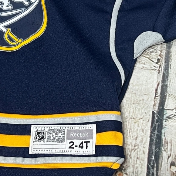 Christian Ehrhoff Buffalo Sabres Reebok NHL Hockey Jersey Youth Kids - Picture 4 of 5